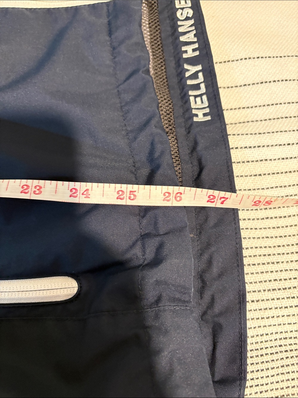 Helly Hansen Navy Sailing Vest Fleece Lined Windproof Full Zi - Picture 7 of 10